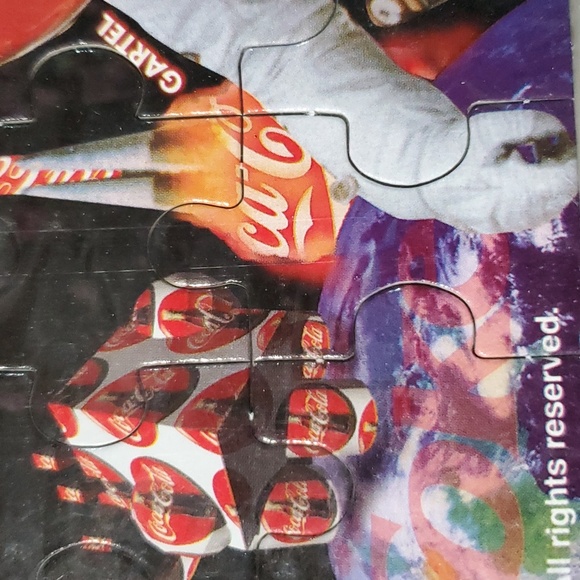 Vintage NEW! Coca-Cola Puzzle 1998 UNOPENED 25 Pc. Games Activity - Picture 9 of 15